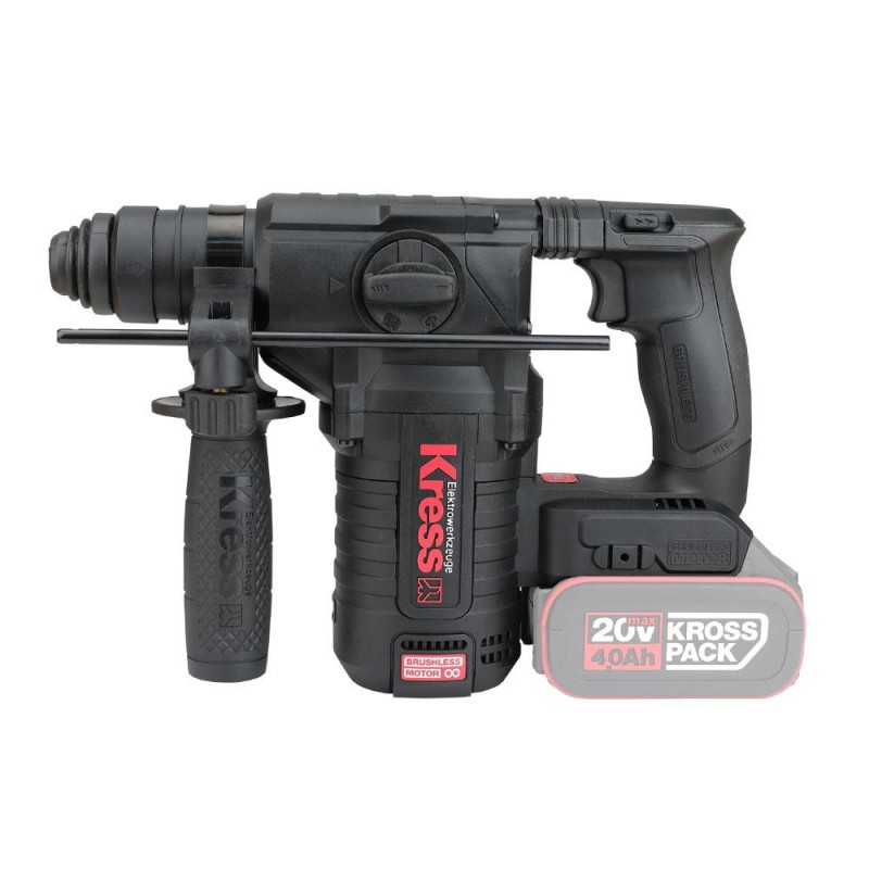 Kress KUC61.91 20Volt 2.2J Kömürsüz Profesyonel SDS-Plus Pnömatik Kırıcı/Delici (Akü Dahil Değildir) Kress KUC61.91 20Volt 2.2J Kömürsüz Profesyonel SDS-Plus Pnömatik Kırıcı/Delici (Akü Dahil Değildir)
