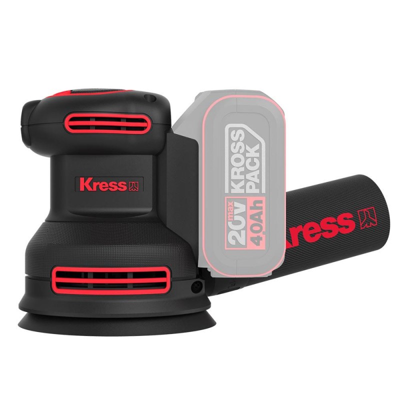 Kress KUD20.9 20Volt 125mm Kömürsüz Profesyonel Devir Ayarlı Eksantrik Zımpara (Akü Dahil Değildir) Kress KUD20.9 20Volt 125mm Kömürsüz Profesyonel Devir Ayarlı Eksantrik Zımpara (Akü Dahil Değildir)