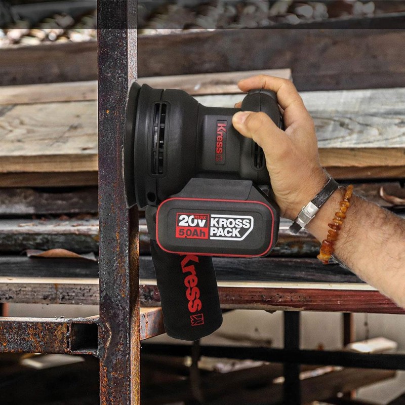 Kress KUD20.9 20Volt 125mm Kömürsüz Profesyonel Devir Ayarlı Eksantrik Zımpara (Akü Dahil Değildir) Kress KUD20.9 20Volt 125mm Kömürsüz Profesyonel Devir Ayarlı Eksantrik Zımpara (Akü Dahil Değildir)