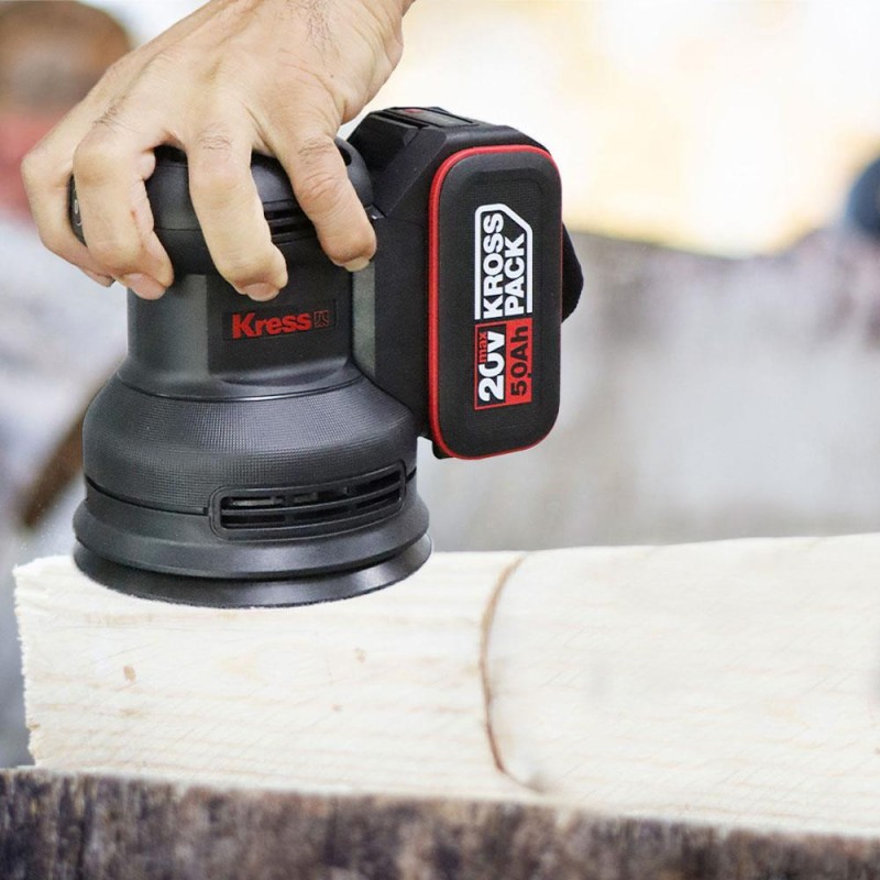 Kress KUD20.9 20Volt 125mm Kömürsüz Profesyonel Devir Ayarlı Eksantrik Zımpara (Akü Dahil Değildir) Kress KUD20.9 20Volt 125mm Kömürsüz Profesyonel Devir Ayarlı Eksantrik Zımpara (Akü Dahil Değildir)