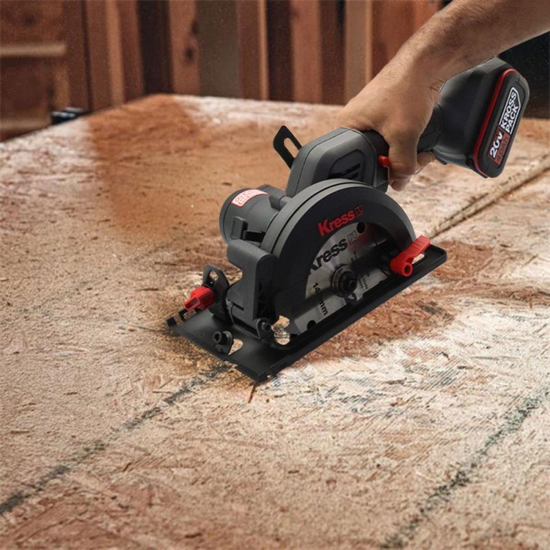 Kress KUE11.9 20Volt Kömürsüz 140MM Profesyonel Çok Amaçlı Daire Testere (Akü Dahil Değildir) Kress KUE11.9 20Volt Kömürsüz 140MM Profesyonel Çok Amaçlı Daire Testere (Akü Dahil Değildir)