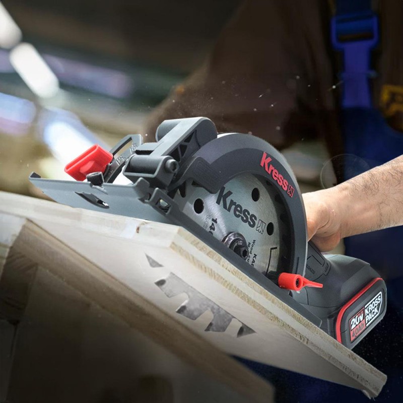 Kress KUE11.9 20Volt Kömürsüz 140MM Profesyonel Çok Amaçlı Daire Testere (Akü Dahil Değildir) Kress KUE11.9 20Volt Kömürsüz 140MM Profesyonel Çok Amaçlı Daire Testere (Akü Dahil Değildir)