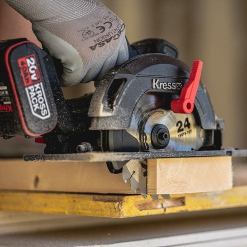 Kress KUE15.9 20Volt 185MM Kömürsüz Profesyonel Daire Testere (Akü Dahil Değildir) Kress KUE15.9 20Volt 185MM Kömürsüz Profesyonel Daire Testere (Akü Dahil Değildir)