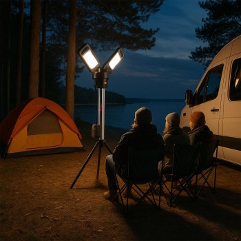 Kress KUF09.9 20Volt 2000/4500 Lümen Profesyonel Kule Tipi Teleskopik Katlanabilir LED Projektör (Akü Dahil Değildir) Kress KUF09.9 20Volt 2000/4500 Lümen Profesyonel Kule Tipi Teleskopik Katlanabilir LED Projektör (Akü Dahil Değildir)