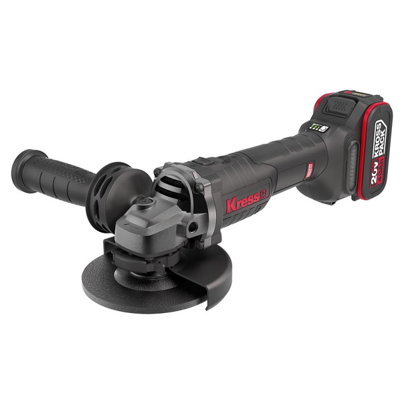 Kress KUH10.2 20Volt 4.0Ah. Li-ion Çift Akülü 125mm Kömürsüz Profesyonel Şarjlı Devir Ayarlı Avuç Taşlama Kress KUH10.2 20Volt 4.0Ah. Li-ion Çift Akülü 125mm Kömürsüz Profesyonel Şarjlı Devir Ayarlı Avuç Taşlama