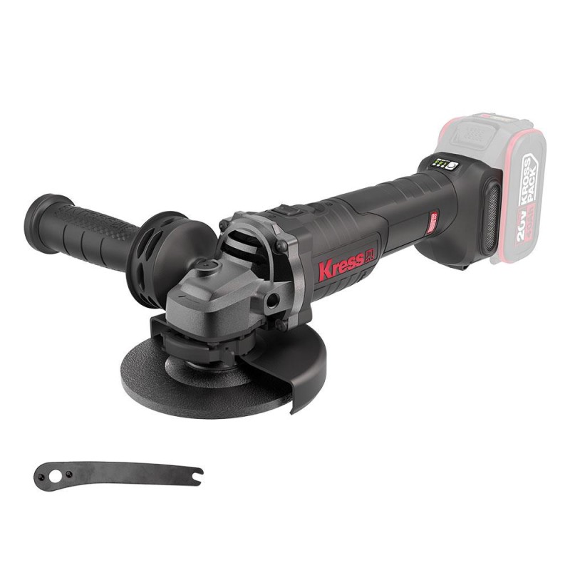 Kress KUH10.9 20Volt 125mm Kömürsüz Profesyonel Şarjlı Devir Ayarlı Avuç Taşlama (Akü Dahil Değildir) Kress KUH10.9 20Volt 125mm Kömürsüz Profesyonel Şarjlı Devir Ayarlı Avuç Taşlama (Akü Dahil Değildir)