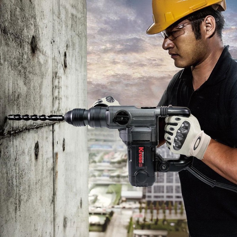 Kress KUX15P 1100Watt 5.0J 28MM Profesyonel SDS-Plus Kırıcı/Delici Kress KUX15P 1100Watt 5.0J 28MM Profesyonel SDS-Plus Kırıcı/Delici