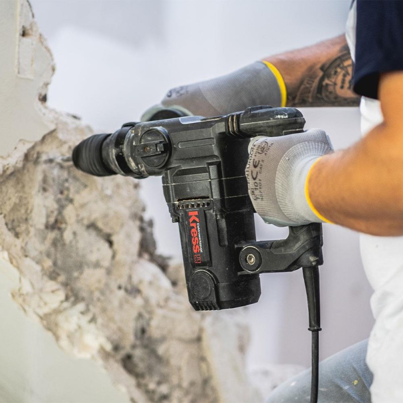 Kress KUX21 1050Watt 7.5 Joule 38MM Profesyonel SDS-Max Kırıcı/Delici Kress KUX21 1050Watt 7.5 Joule 38MM Profesyonel SDS-Max Kırıcı/Delici