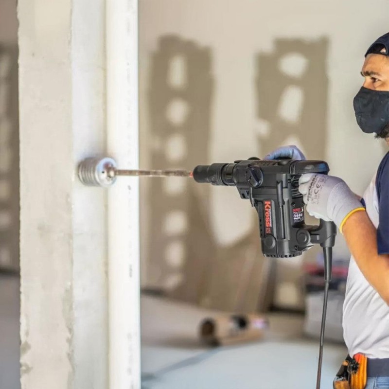Kress KUX21 1050Watt 7.5 Joule 38MM Profesyonel SDS-Max Kırıcı/Delici Kress KUX21 1050Watt 7.5 Joule 38MM Profesyonel SDS-Max Kırıcı/Delici