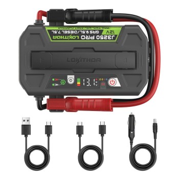 Lokithor J3250PRO 12V 3250Amp LiFePO4 Akıllı Akü Takviye + Powerbank + Led Lamba Lokithor J3250PRO 12V 3250Amp LiFePO4 Akıllı Akü Takviye + Powerbank + Led Lamba