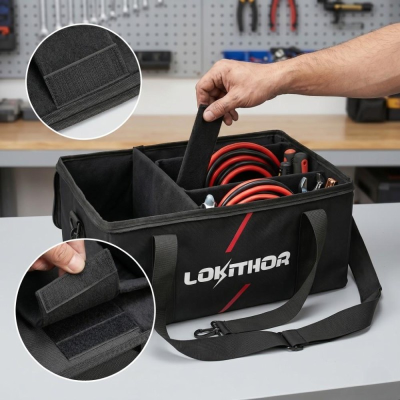 Lokithor LABAG001 AW401 Serisi Akü Takviye Cihazı İçin Bez Taşıma Çantası Lokithor LABAG001 AW401 Serisi Akü Takviye Cihazı İçin Bez Taşıma Çantası