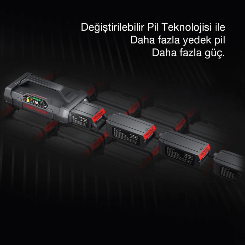 Lokithor LIPO 14.8Volt Li-Polimer 1500A Takviye Gücü APARTX ile Uyumlu Yedek Akü Lokithor LIPO 14.8Volt Li-Polimer 1500A Takviye Gücü APARTX ile Uyumlu Yedek Akü