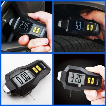 Michelin MC12293 99PSI Dijital Lastik Basınç ve Derinlik Ölçer Michelin MC12293 99PSI Dijital Lastik Basınç ve Derinlik Ölçer