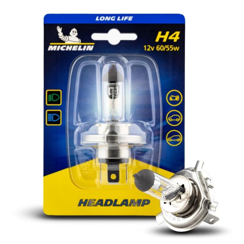 Michelin MC32248 12Volt 60/55Watt 1650 Lümen H4 Halojen Far