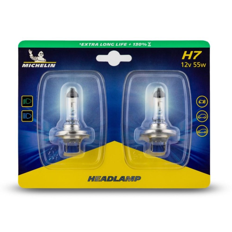 Michelin MC32293 12Volt 55Watt 1500 Lümen H7 2’li Halojen Far Seti