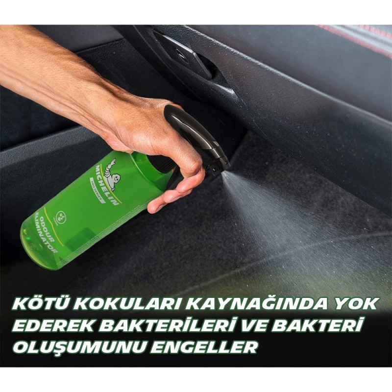 Michelin MC33566 500ml PRO Serisi Koltuk, Döşeme, Halı, Klima Havalandırma Koku Giderici Sprey Michelin MC33566 500ml PRO Serisi Koltuk, Döşeme, Halı, Klima Havalandırma Koku Giderici Sprey