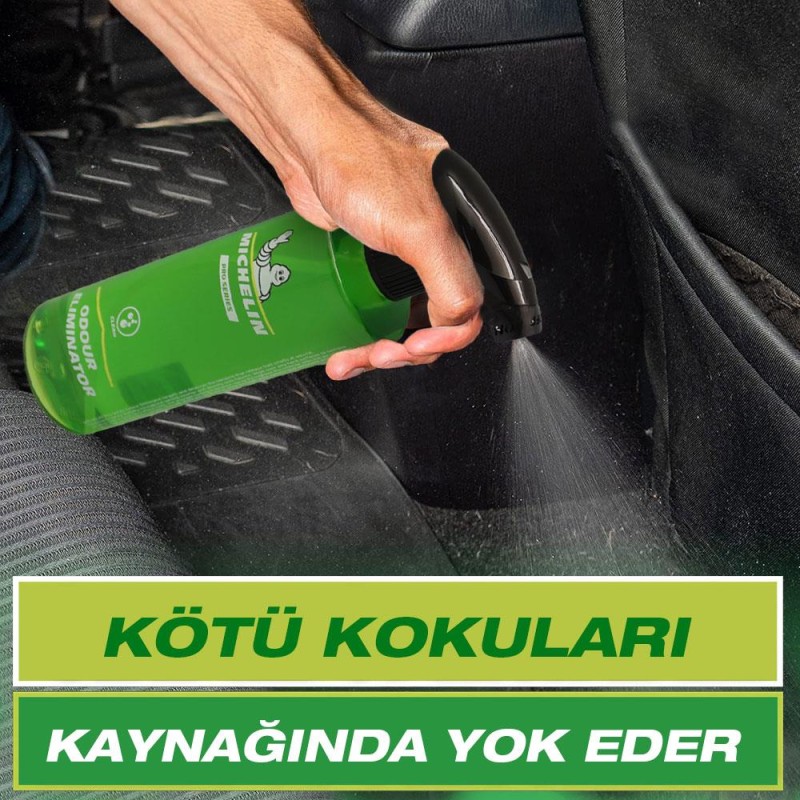Michelin MC33566 500ml PRO Serisi Koltuk, Döşeme, Halı, Klima Havalandırma Koku Giderici Sprey Michelin MC33566 500ml PRO Serisi Koltuk, Döşeme, Halı, Klima Havalandırma Koku Giderici Sprey