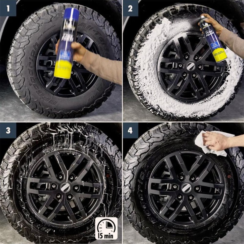 Michelin MC34327 520ml Lastik Parlatma/Bakım Köpüğü Michelin MC34327 520ml Lastik Parlatma/Bakım Köpüğü