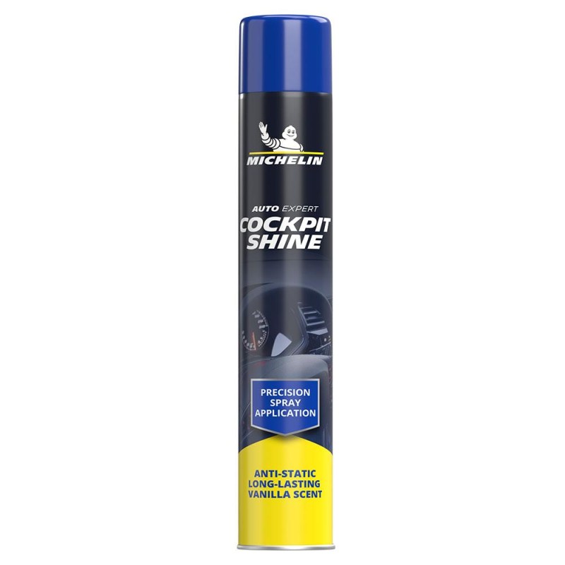 Michelin MC34341 750ml Torpido ve Kokpit Parlatma ve Bakım Spreyi Vanilya Aromalı Michelin MC34341 750ml Torpido ve Kokpit Parlatma ve Bakım Spreyi Vanilya Aromalı