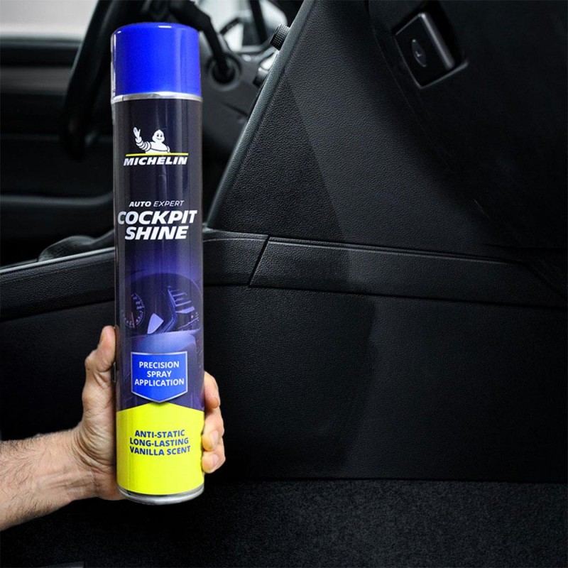 Michelin MC34341 750ml Torpido ve Kokpit Parlatma ve Bakım Spreyi Vanilya Aromalı Michelin MC34341 750ml Torpido ve Kokpit Parlatma ve Bakım Spreyi Vanilya Aromalı