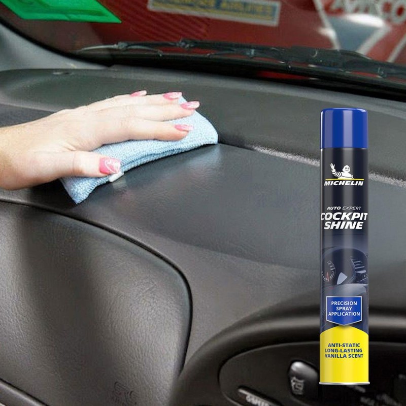 Michelin MC34341 750ml Torpido ve Kokpit Parlatma ve Bakım Spreyi Vanilya Aromalı Michelin MC34341 750ml Torpido ve Kokpit Parlatma ve Bakım Spreyi Vanilya Aromalı