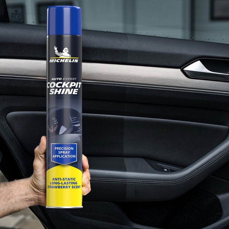 Michelin MC34358 750ml Torpido ve Kokpit Parlatma ve Bakım Spreyi Çilek Aromalı Michelin MC34358 750ml Torpido ve Kokpit Parlatma ve Bakım Spreyi Çilek Aromalı