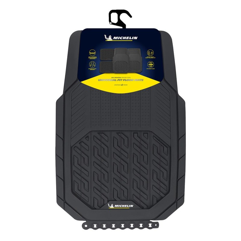 Michelin MC34587 Tüm Araçlara Uyumlu 4 Parça Üniversal 3D Havuzlu Oto Paspas Michelin MC34587 Tüm Araçlara Uyumlu 4 Parça Üniversal 3D Havuzlu Oto Paspas