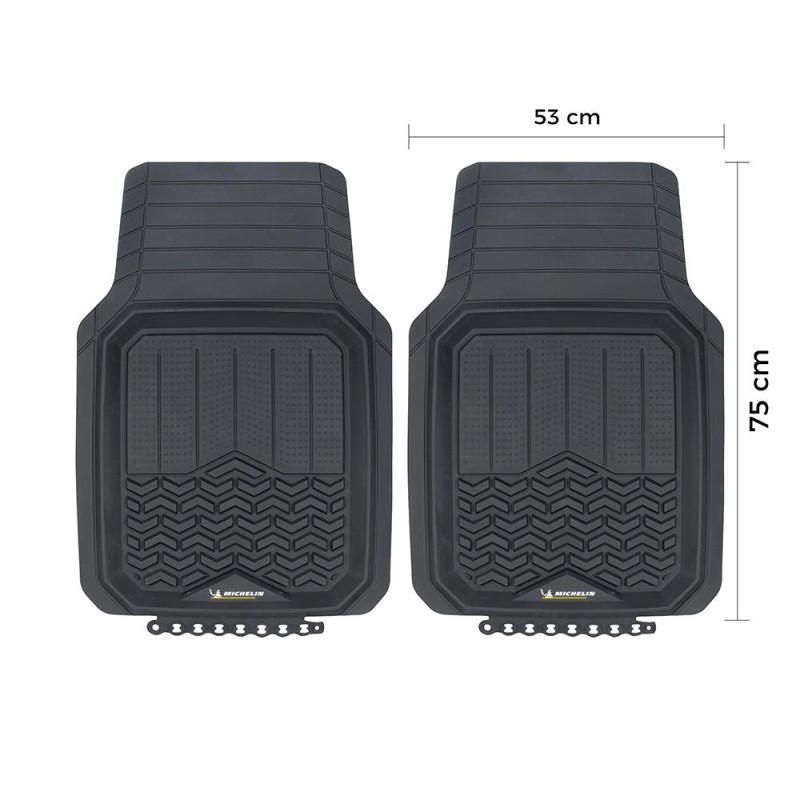 Michelin MC34594 Tüm Araçlara Uyumlu 2 Parça Üniversal 3D Havuzlu Oto Paspas Michelin MC34594 Tüm Araçlara Uyumlu 2 Parça Üniversal 3D Havuzlu Oto Paspas