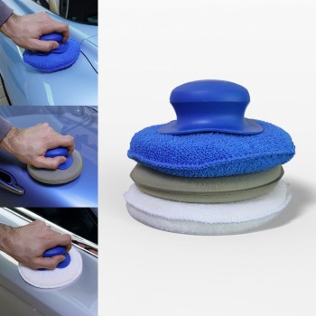 Michelin MC3510 3 Parça 130mm Velkro Cırtlı Mikrofiber Oto Yıkama, Parlatma ve Cila Süngeri Michelin MC3510 3 Parça 130mm Velkro Cırtlı Mikrofiber Oto Yıkama, Parlatma ve Cila Süngeri