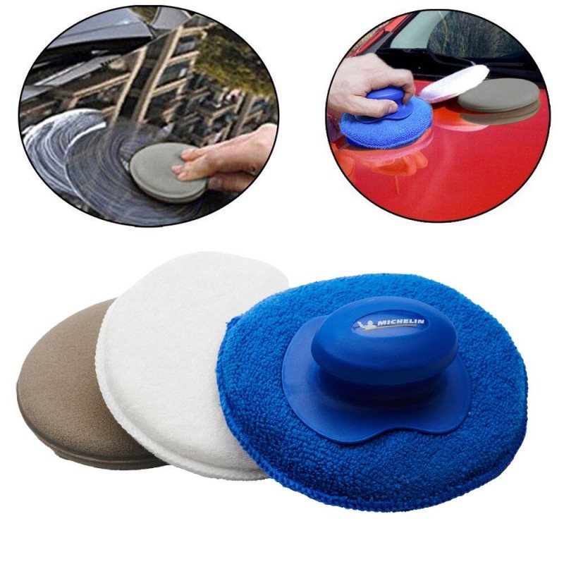 Michelin MC3510 3 Parça 130mm Velkro Cırtlı Mikrofiber Oto Yıkama, Parlatma ve Cila Süngeri Michelin MC3510 3 Parça 130mm Velkro Cırtlı Mikrofiber Oto Yıkama, Parlatma ve Cila Süngeri