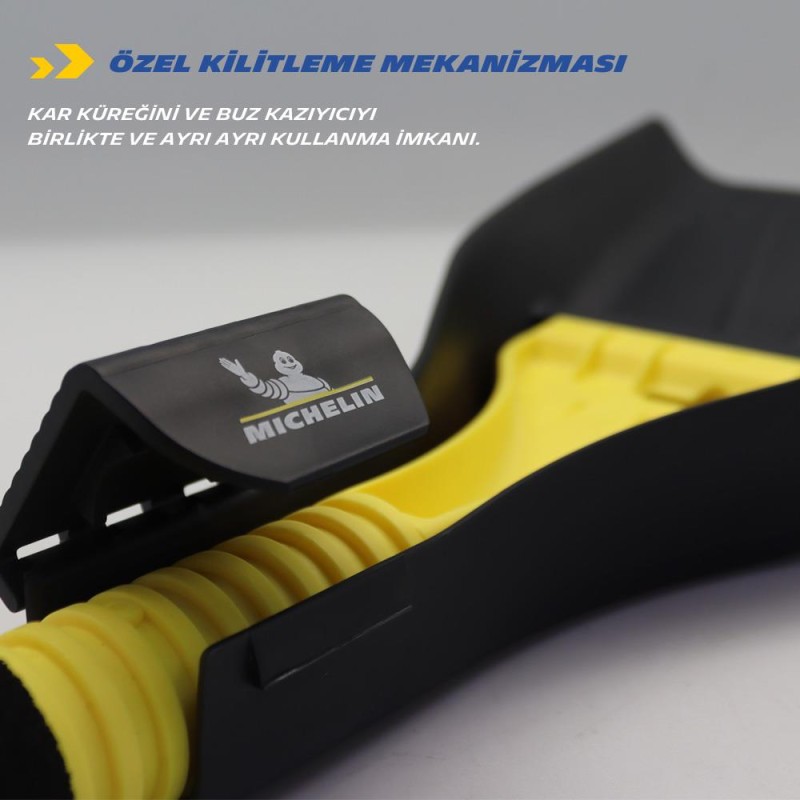 Michelin MC6986 3’ü Bir Arada Buz kazıyıcı, Kar Küreği, Silecek Temizleyici Michelin MC6986 3’ü Bir Arada Buz kazıyıcı, Kar Küreği, Silecek Temizleyici