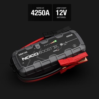 NOCO GBX155 12V 4250Amp Ultrasafe Lityum Akü Takviye + Powerbank + Led Lamba NOCO GBX155 12V 4250Amp Ultrasafe Lityum Akü Takviye + Powerbank + Led Lamba