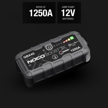 NOCO GBX45 12V 1250Amp Ultrasafe Lityum Akü Takviye + Powerbank + Led Lamba NOCO GBX45 12V 1250Amp Ultrasafe Lityum Akü Takviye + Powerbank + Led Lamba