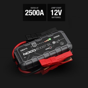 NOCO GBX75 12V 2500Amp Ultrasafe Lityum Akü Takviye + Powerbank + Led Lamba NOCO GBX75 12V 2500Amp Ultrasafe Lityum Akü Takviye + Powerbank + Led Lamba