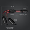 NOCO GC020 İkili Çakmaklık Çoğaltıcı Kablo NOCO GC020 İkili Çakmaklık Çoğaltıcı Kablo