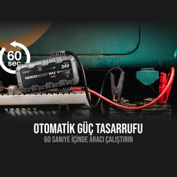 NOCO Genius GB251 24V 3000Amp Ultrasafe Lityum Akü Takviye + Powerbank + Led Lamba NOCO Genius GB251 24V 3000Amp Ultrasafe Lityum Akü Takviye + Powerbank + Led Lamba