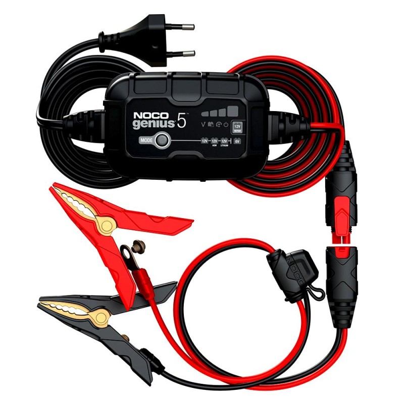 NOCO GENIUS5 6V/12V 120A Akıllı Akü Şarj ve Akü Bakım/Desülfatör NOCO GENIUS5 6V/12V 120A Akıllı Akü Şarj ve Akü Bakım/Desülfatör