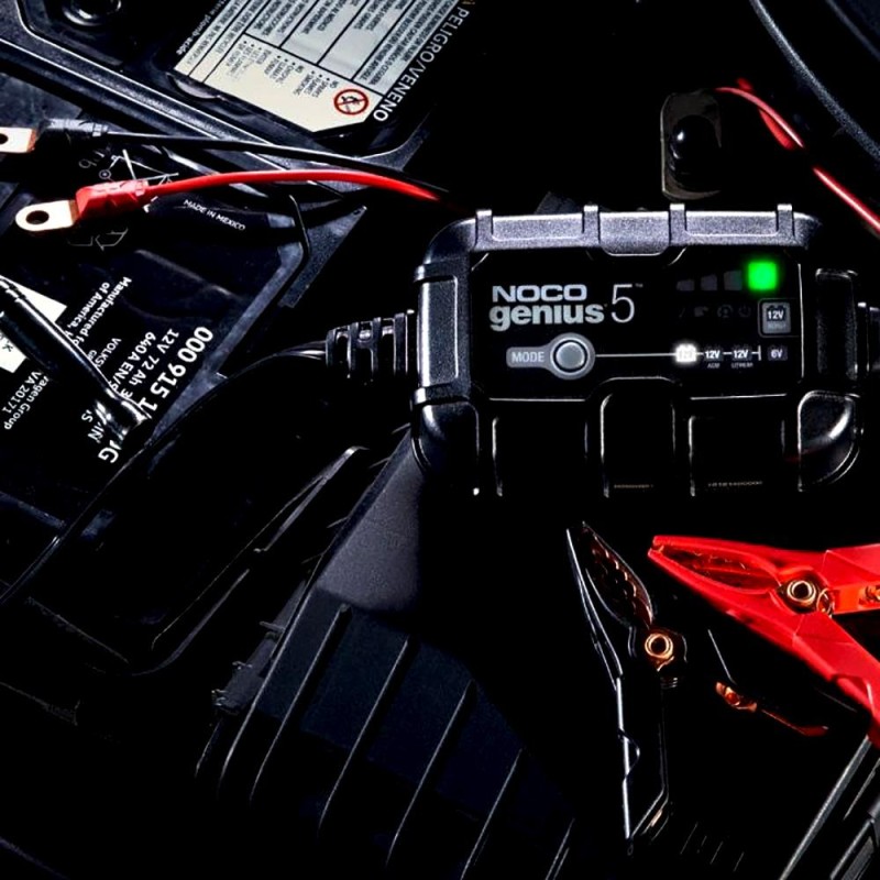 NOCO GENIUS5 6V/12V 120A Akıllı Akü Şarj ve Akü Bakım/Desülfatör NOCO GENIUS5 6V/12V 120A Akıllı Akü Şarj ve Akü Bakım/Desülfatör