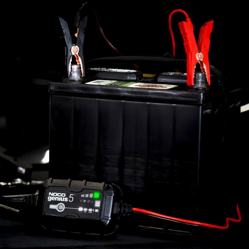 NOCO GENIUS5 6V/12V 120A Akıllı Akü Şarj ve Akü Bakım/Desülfatör NOCO GENIUS5 6V/12V 120A Akıllı Akü Şarj ve Akü Bakım/Desülfatör