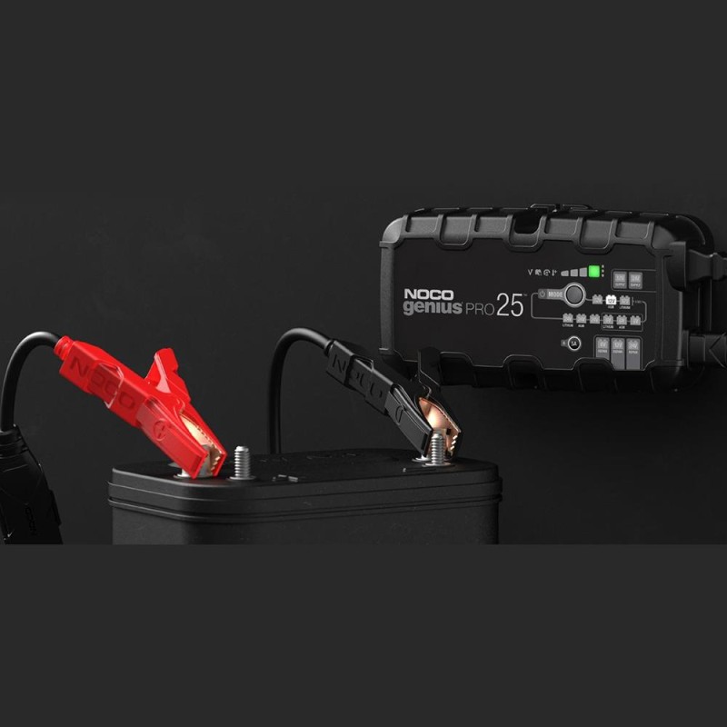 NOCO GENIUSPRO25 6V/12V/24V 1000A Akıllı Akü Şarj ve Akü Bakım/Desülfatör/Power Supply NOCO GENIUSPRO25 6V/12V/24V 1000A Akıllı Akü Şarj ve Akü Bakım/Desülfatör/Power Supply
