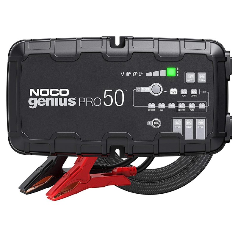 NOCO GENIUSPRO50 6V/12V/24V 1000A Akıllı Akü Şarj ve Akü Bakım/Desülfatör/Power Supply NOCO GENIUSPRO50 6V/12V/24V 1000A Akıllı Akü Şarj ve Akü Bakım/Desülfatör/Power Supply
