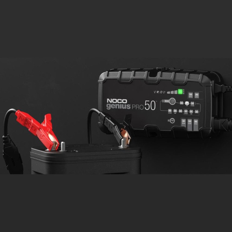 NOCO GENIUSPRO50 6V/12V/24V 1000A Akıllı Akü Şarj ve Akü Bakım/Desülfatör/Power Supply NOCO GENIUSPRO50 6V/12V/24V 1000A Akıllı Akü Şarj ve Akü Bakım/Desülfatör/Power Supply