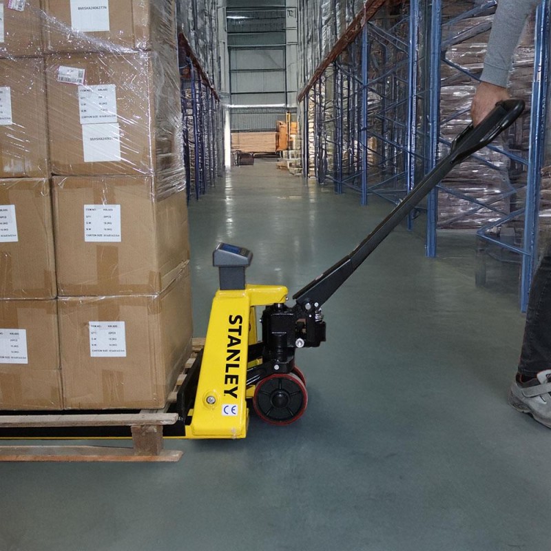 Stanley CPT20SCA 2 Ton Terazili Profesyonel Transpalet Stanley CPT20SCA 2 Ton Terazili Profesyonel Transpalet