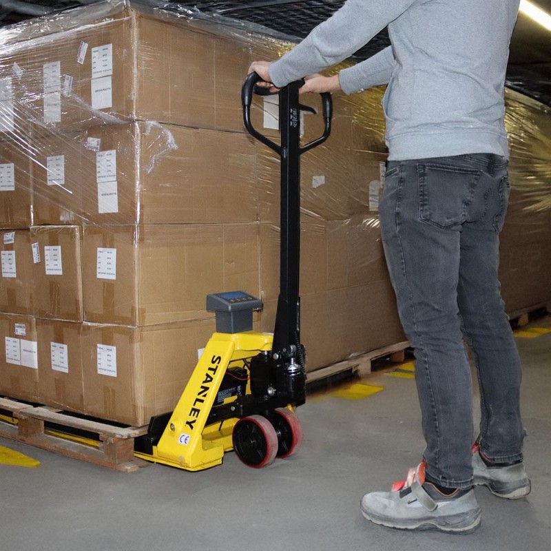 Stanley CPT20SCA 2 Ton Terazili Profesyonel Transpalet Stanley CPT20SCA 2 Ton Terazili Profesyonel Transpalet
