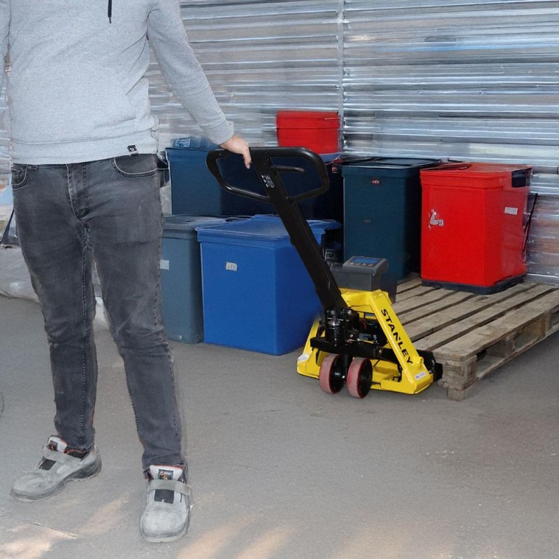 Stanley CPT20SCA 2 Ton Terazili Profesyonel Transpalet Stanley CPT20SCA 2 Ton Terazili Profesyonel Transpalet