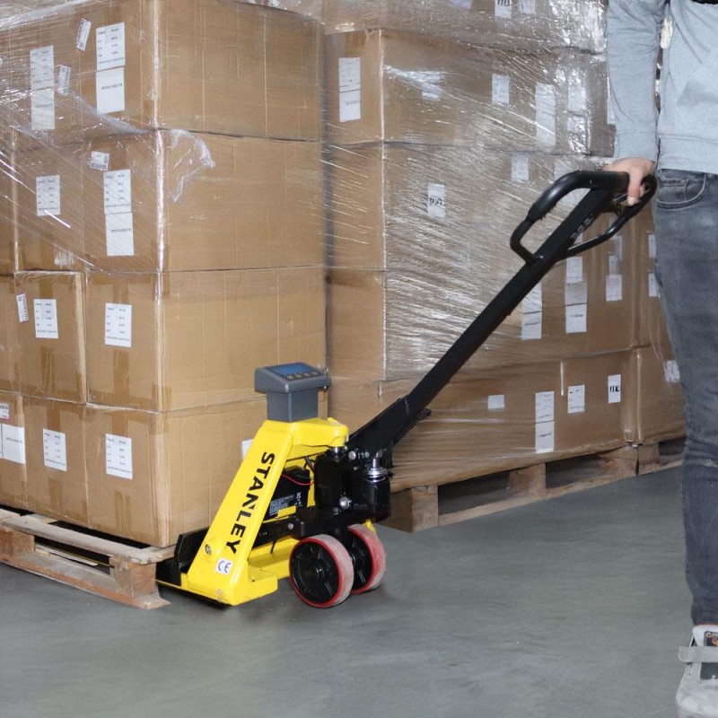 Stanley CPT20SCA 2 Ton Terazili Profesyonel Transpalet Stanley CPT20SCA 2 Ton Terazili Profesyonel Transpalet