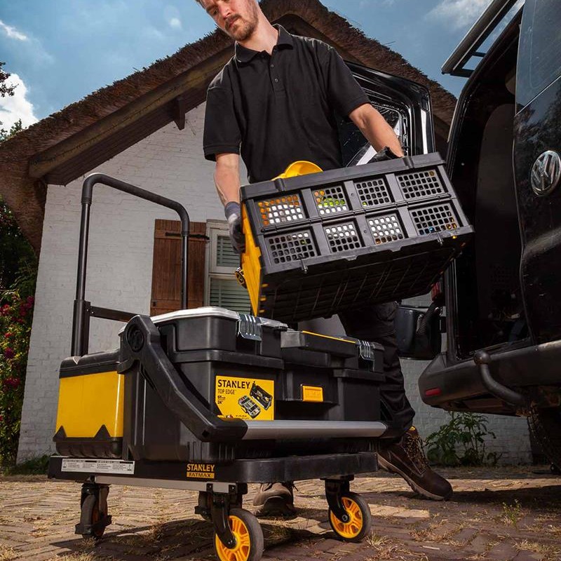 STANLEY FATMAX FX712 120Kg Profesyonel Katlanabilir Paket Taşıma Arabası STANLEY FATMAX FX712 120Kg Profesyonel Katlanabilir Paket Taşıma Arabası