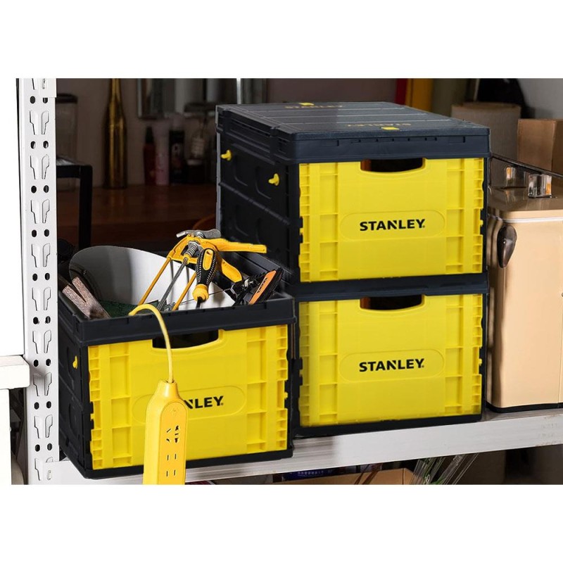 STANLEY FB533L 25Kg Katlanır Kapaklı Çok Amaçlı Taşıma Sepeti STANLEY FB533L 25Kg Katlanır Kapaklı Çok Amaçlı Taşıma Sepeti