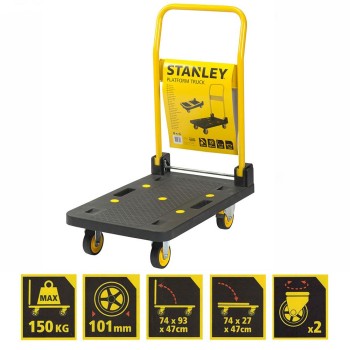 Stanley PC508 150Kg Profesyonel Paket Taşıma Arabası Stanley PC508 150Kg Profesyonel Paket Taşıma Arabası
