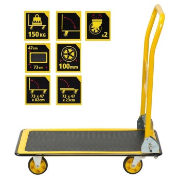 Stanley PC527 150Kg Profesyonel Paket Taşıma Arabası Stanley PC527 150Kg Profesyonel Paket Taşıma Arabası